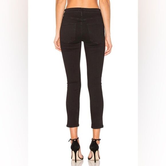 AGOLDE BLACK DENIM JEANS CUT #44890, STYLE NUMBER A018-799 SIZE 28 - Picture 2 of 10